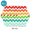 Wiederverwendbare Menstruationseinlagen 6 Stück Frauen Waschbare Damenbinde Pad Baumwolle Bambuskohle Gesundheit Waschbare Menstruationseinlage