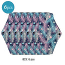 Wiederverwendbare Menstruationseinlagen 6 Stück Frauen Waschbare Damenbinde Pad Baumwolle Bambuskohle Gesundheit Waschbare Menstruationseinlage