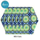 Wiederverwendbare Menstruationseinlagen 6 Stück Frauen Waschbare Damenbinde Pad Baumwolle Bambuskohle Gesundheit Waschbare Menstruationseinlage