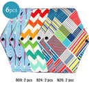 Wiederverwendbare Menstruationseinlagen 6 Stück Frauen Waschbare Damenbinde Pad Baumwolle Bambuskohle Gesundheit Waschbare Menstruationseinlage