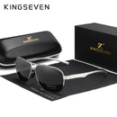 KINGSEVEN 2022 Marke Männer Aluminium Sonnenbrille Polarisierte UV400 Spiegel Männliche Sonnenbrille Frauen Für Männer Oculos de sol