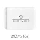 Exquisites nordisches kreatives multifunktionales rechteckiges Kunststoff-Serviertablett Küchen-Organizer Home Kitchen Obst-Dessert-Tablett