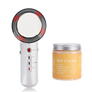 VIP-Ultraschall-Kavitationsgerät EMS-Ultraschall-Körper-Schlankheits-Massagegerät Fatburner-Creme-Gel Galvanische Infrarot-Therapie-Werkzeuge