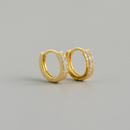 WANTME Echt 100% 925 Sterling Silber Punk Hip-Hop Gliederkette Gothic Ohrstecker für Mode Damen Schmuck Accessoires 2022