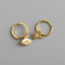 WANTME Echt 100% 925 Sterling Silber Punk Hip-Hop Gliederkette Gothic Ohrstecker für Mode Damen Schmuck Accessoires 2022