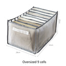 Pullover Kleidung Aufbewahrung Gitterboxen Studentenwohnheim Kleiderschrank Schrank Schublade Organizer T-Shirt Hosen Kleidung Trennbox