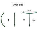 Soporte de plástico para plantas de 2/4/6 piezas, soporte de pila para flores, arreglo de invernadero, soporte de varilla, herramienta para bonsái de jardín, invernadero