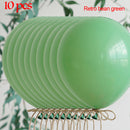 10/20 Globos de confeti de estrellas Confeti metálico Látex Globo transparente Baby Shower Fiesta de cumpleaños Bola de decoración de boda Globo