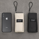 Ultraleichter Mini-Flachschirm, tragbar, sechs faltbarer, klarer Regenschirm, Regen, Frauen, kleine Männer, Regenschirm, Kinder, Sonnenschutz, Anti-UV-Sonnenschirm