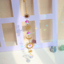 Crystal Star Hexagon Diamond Prisms Hanging Rainbow Chaser Beleuchtungszubehör für Fenstervorhänge Anhänger Home Garden Decor