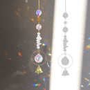 Crystal Star Hexagon Diamond Prisms Hanging Rainbow Chaser Beleuchtungszubehör für Fenstervorhänge Anhänger Home Garden Decor