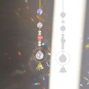 Crystal Star Hexagon Diamond Prisms Hanging Rainbow Chaser Beleuchtungszubehör für Fenstervorhänge Anhänger Home Garden Decor