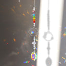 Crystal Star Hexagon Diamond Prisms Hanging Rainbow Chaser Beleuchtungszubehör für Fenstervorhänge Anhänger Home Garden Decor