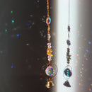 Crystal Star Hexagon Diamond Prisms Hanging Rainbow Chaser Beleuchtungszubehör für Fenstervorhänge Anhänger Home Garden Decor