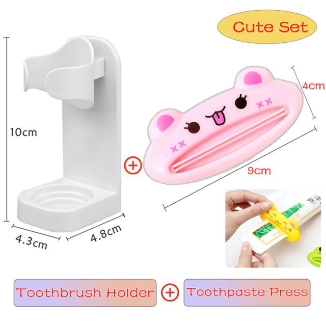 Soporte para cepillos de dientes Traceless, soporte para cepillos de dientes eléctrico montado en la pared para baño, soporte para cepillos de dientes para adultos, accesorios de baño