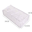 Caja de almacenamiento para vaqueros Fordable, separación de ropa interior, compartimento para pantalones, armario, cajón, armario, divisor, organizador para el hogar