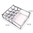 Caja de almacenamiento para vaqueros Fordable, separación de ropa interior, compartimento para pantalones, armario, cajón, armario, divisor, organizador para el hogar