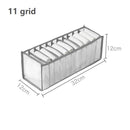 Caja de almacenamiento para vaqueros Fordable, separación de ropa interior, compartimento para pantalones, armario, cajón, armario, divisor, organizador para el hogar