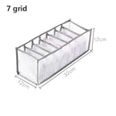 Caja de almacenamiento para vaqueros Fordable, separación de ropa interior, compartimento para pantalones, armario, cajón, armario, divisor, organizador para el hogar