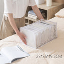 Caja de almacenamiento para vaqueros Fordable, separación de ropa interior, compartimento para pantalones, armario, cajón, armario, divisor, organizador para el hogar