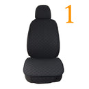 Funda protectora de lino para asiento de coche