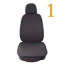 Funda protectora de lino para asiento de coche