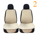Funda protectora de lino para asiento de coche