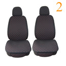 Funda protectora de lino para asiento de coche