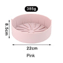 AirFryer Silicone Pot Square  Air Fryers Oven Baking Tray Bread Fried Chicken Pizza Basket Mat Replacemen Grill Pan Accessories