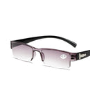 Korean Fashion Lesebrille Männer Frauen Klare Linse Halbrahmen Presbyopische Brille 1.0 1.5 2.0 2.5 3.0 3.5 4.0 für Leser