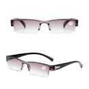 Korean Fashion Lesebrille Männer Frauen Klare Linse Halbrahmen Presbyopische Brille 1.0 1.5 2.0 2.5 3.0 3.5 4.0 für Leser