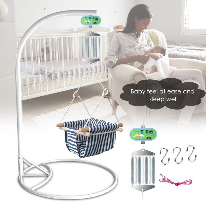 Babyschaukel Babywippe Controller Automatische Feder für Babywiege und Babyhängematte mit einstellbarem Timer Befreien Sie Ihre Hände