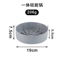 Silicone Pot for Airfryer Reusable Air Fryer Accessories Baking Basket Pizza Plate Grill Pot Kitchen Cake Cooking Baking Tools