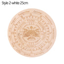 Geschnitzter Altar aus Holz, Wahrsagerei, Pendelbrett, Stern, Sonne, Mond, lasergeschnittene Scheibe, Holzsockel, Untersetzer, Wandschild, Dekoration, sechseckig, spitz