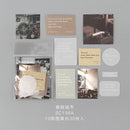 30 Stücke Ästhetische Aufkleber für Journaling Moment Serie DIY Dekoration Aufkleber Kreatives Scrapbooking Schreibwaren Schulbedarf