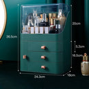 Transparente Kosmetik-Aufbewahrungsbox, Make-up-Schublade, Organizer, Schmuck, Nagellack, Schminkbehälter, Desktop-Schönheits-Aufbewahrungskoffer