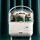 Transparente Kosmetik-Aufbewahrungsbox, Make-up-Schublade, Organizer, Schmuck, Nagellack, Schminkbehälter, Desktop-Schönheits-Aufbewahrungskoffer