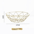 Iron Art Obstkorb Nordic Style Home Wohnzimmer Obstteller Snacks Kreative Obstschale Aufbewahrungskorb Küchenorganisator