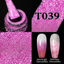UR SUGAR Funkelnder Gel-Nagellack, reflektierender Glitzer-Nagellack, halbpermanenter Nagelkunstlack für Maniküre, benötigt einen Basis-Decklack
