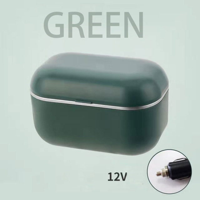 110 V / 220 V Elektrische Heizung Lunchbox Selbstkochende Lebensmittelaufbewahrung Wärmer Container Tragbarer Dampfgarer Mini-Reiskocher in Lebensmittelqualität