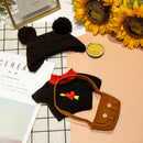 kleidung für ente 30 cm lalafanfan ente spielzeug puppe zubehör mit stirnband tasche pullover hut kinderspielzeug für mädchen