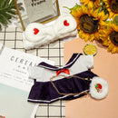 kleidung für ente 30 cm lalafanfan ente spielzeug puppe zubehör mit stirnband tasche pullover hut kinderspielzeug für mädchen