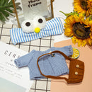 kleidung für ente 30 cm lalafanfan ente spielzeug puppe zubehör mit stirnband tasche pullover hut kinderspielzeug für mädchen