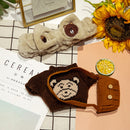 kleidung für ente 30 cm lalafanfan ente spielzeug puppe zubehör mit stirnband tasche pullover hut kinderspielzeug für mädchen