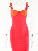 Tinastyle Elegantes, trägerloses, sexy, figurbetontes Maxikleid für Damen, ärmelloses, rückenfreies, langes Partykleid, schlank, lässig, Partykleid Vestidos