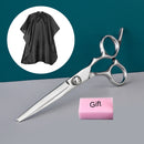 Edelstahlschere zum Ausdünnen und Schneiden von Haaren, Haarschneidemaschine, 6 Zoll, Friseurprodukte, Haarschnitt, Trimmen, Haare schneiden, Friseur