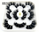 Neue 5 Paar 25 mm 3D-Nerzwimpern Bulk Faux mit benutzerdefinierter Box Wispy Natural Nerzwimpern Pack Short Wholesales Natural False Eyelashes