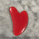 Guasha masaje cara Massag resina cera de abejas Gua Sha imitación Jade tablero acupuntura cuidado de los ojos SPA masajeador herramienta masaje rostro