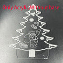 2022 Valentinstag Geschenk 3D Liebe Lampe Acryl Bär Rose LED Nachtlicht Kinder Geburtstagsgeschenk Hase Ostern Deko Hochzeit Dekoration