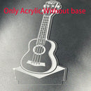 2022 Valentinstag Geschenk 3D Liebe Lampe Acryl Bär Rose LED Nachtlicht Kinder Geburtstagsgeschenk Hase Ostern Deko Hochzeit Dekoration